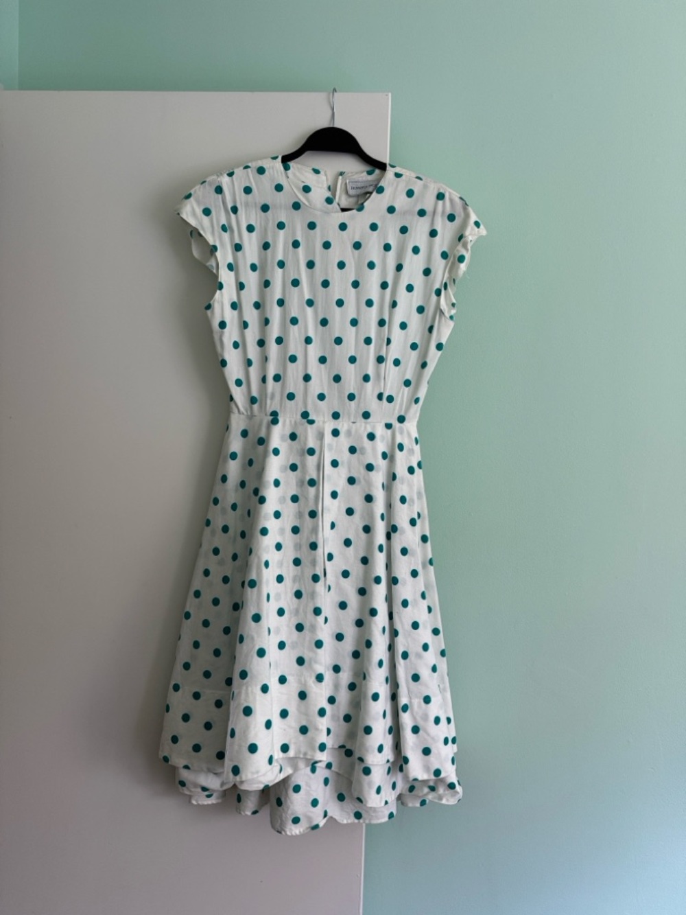 Polka Dot Belted Dress